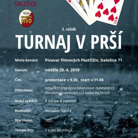 Turnaj v prší Dalešice 2